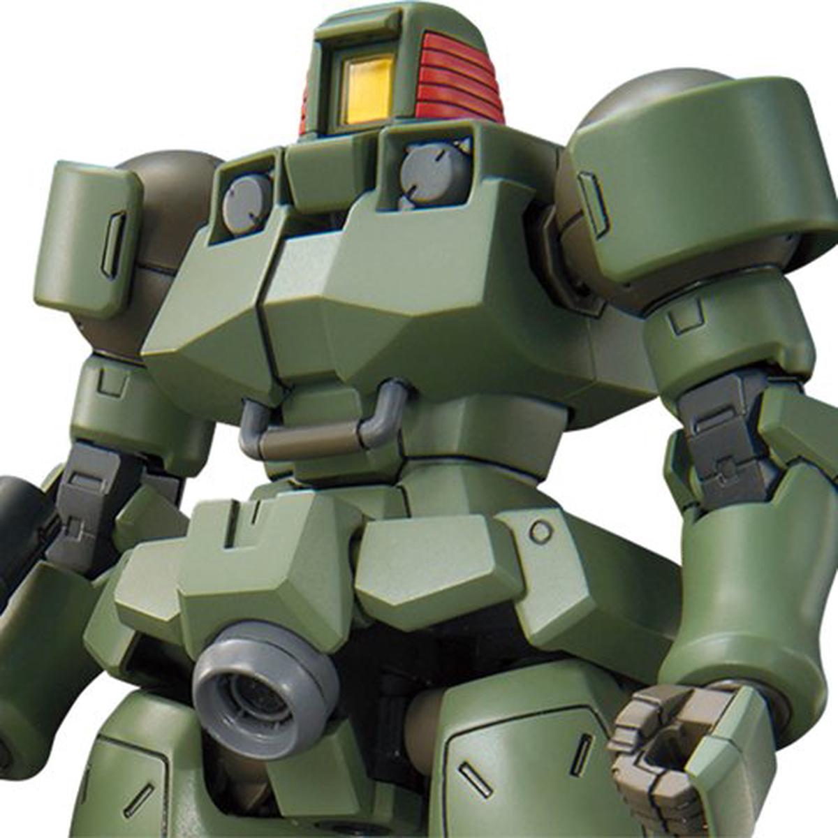 Mobile Suit Gundam Wing OZ-06MS Leo Mobile Suit in Action Bandai