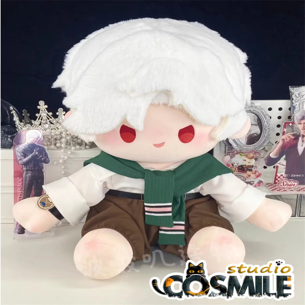 Love and Deepspace Sylus Rafayel Zayne Xavier Stuffed Plushie Plush 40cm Doll Seated Doll Body Clothes Sa