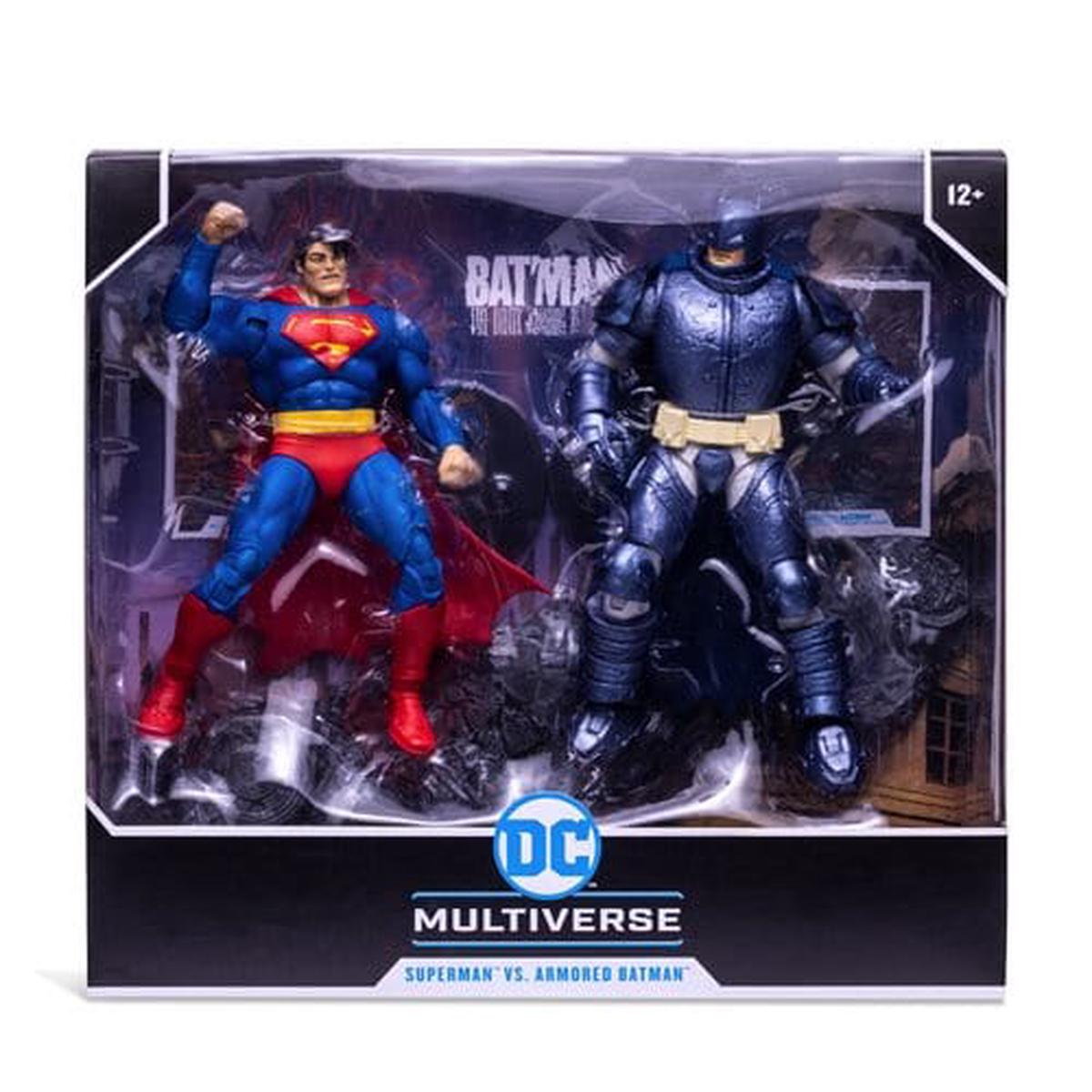 McFarlane Toys DC The Dark Knight Returns Superman vs Batman 7-Inch Scale Action Figure 2-Pack