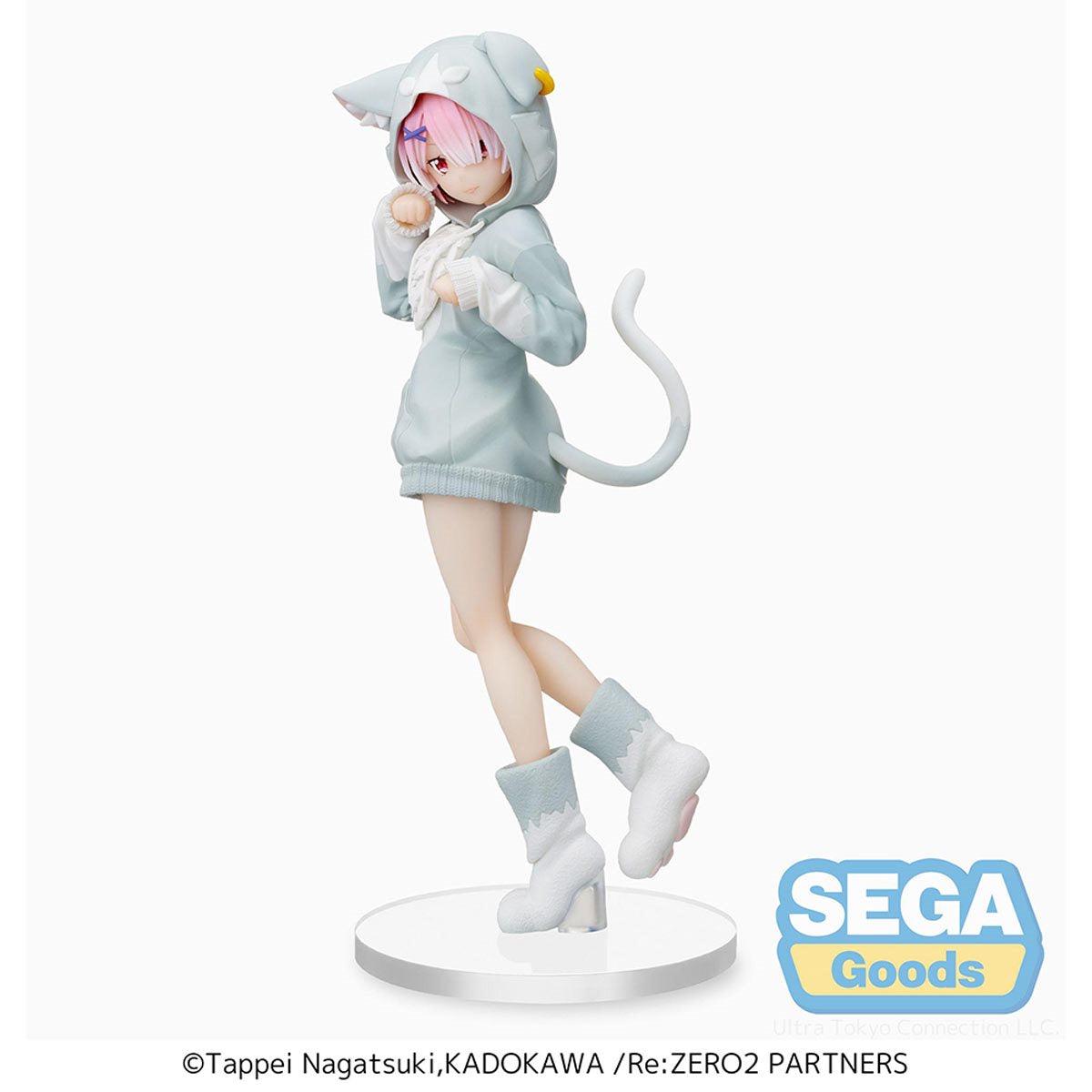 ReZero Starting Life in Another World - Ram - Premium SPM Figure - Puck Version Sega