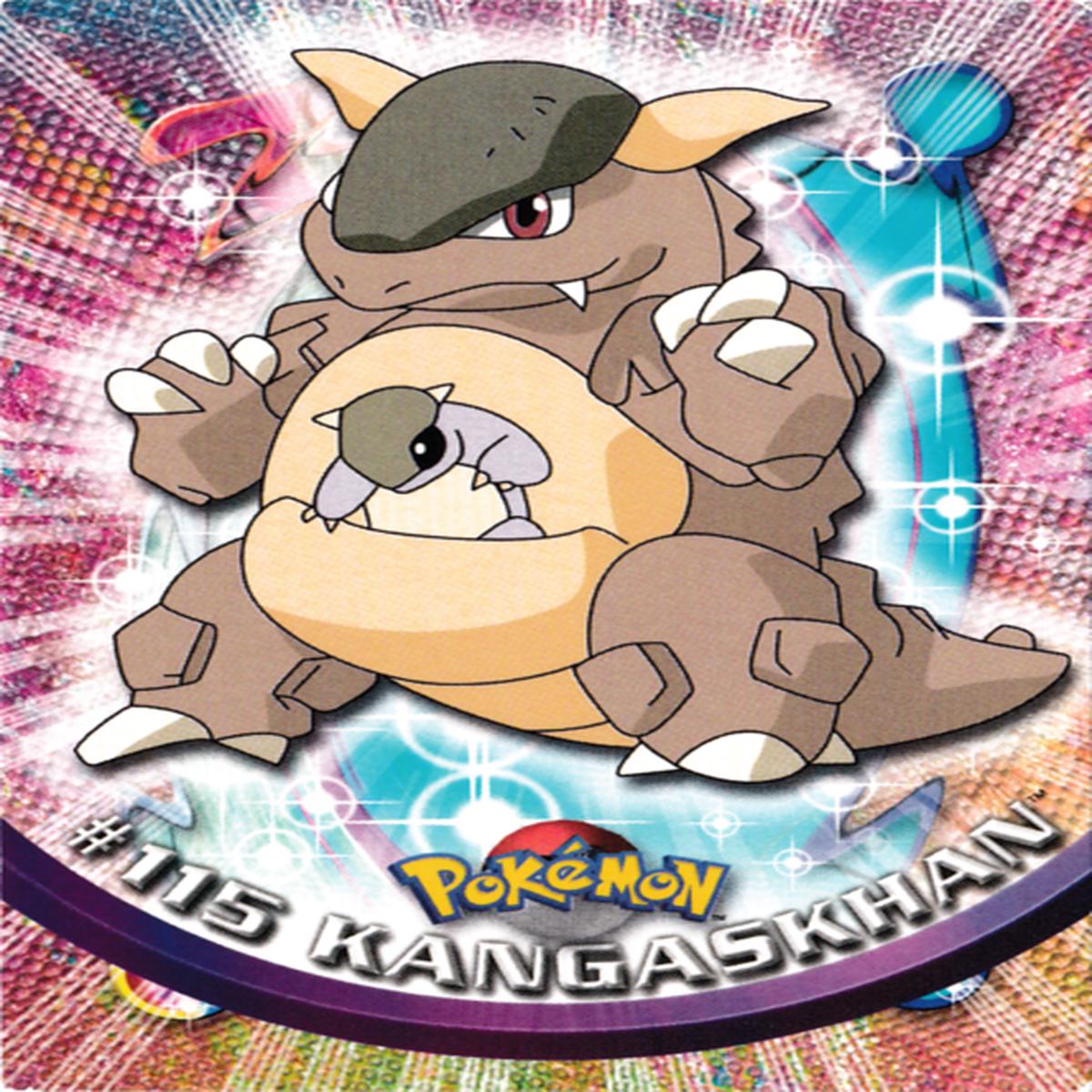 Kangaskhan (115) Topps TV Animation Edition Series 2