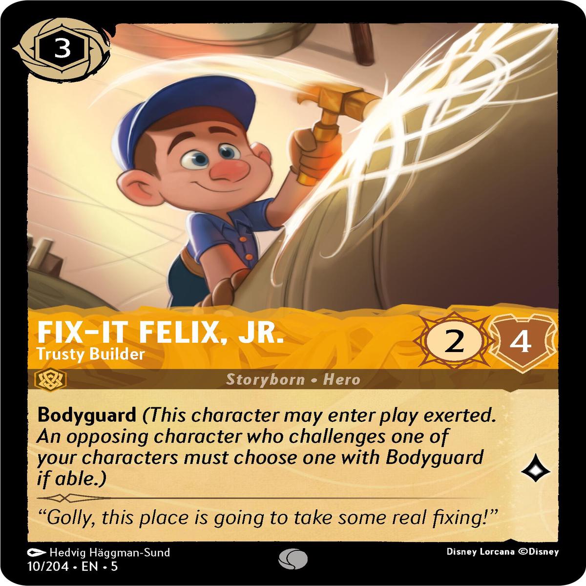 Fix-It Felix Jr - Trusty Builder (10204) - Shimmering Skies