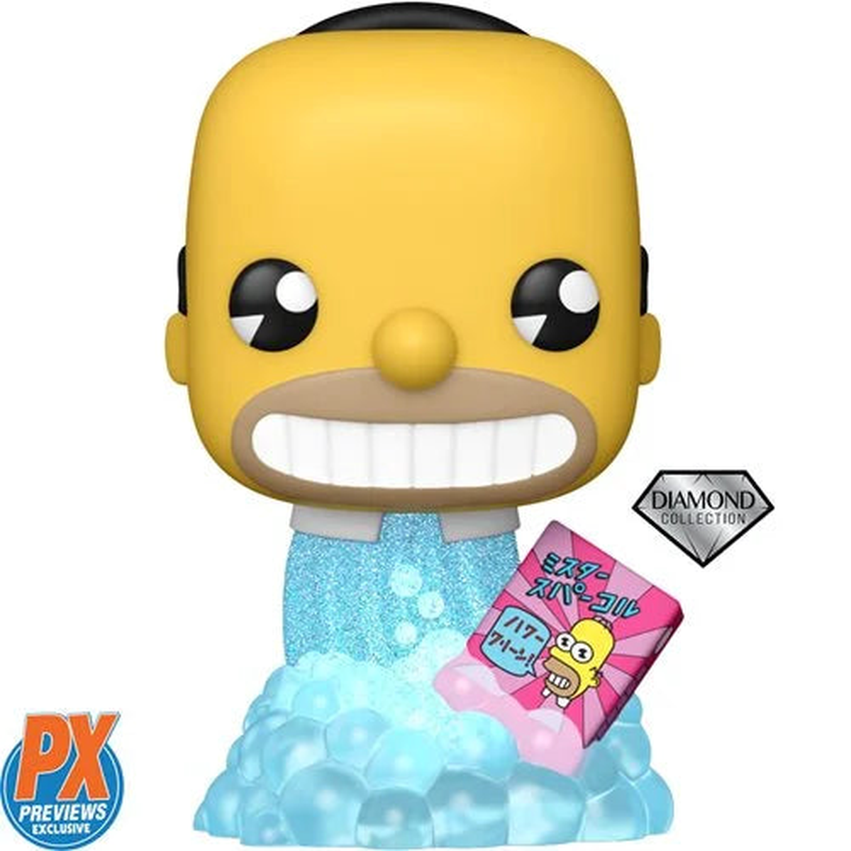 Funko POP Television The Simpsons - Mr Sparkle 1465 (Diamond Collection) (PX Previews Exclusive)