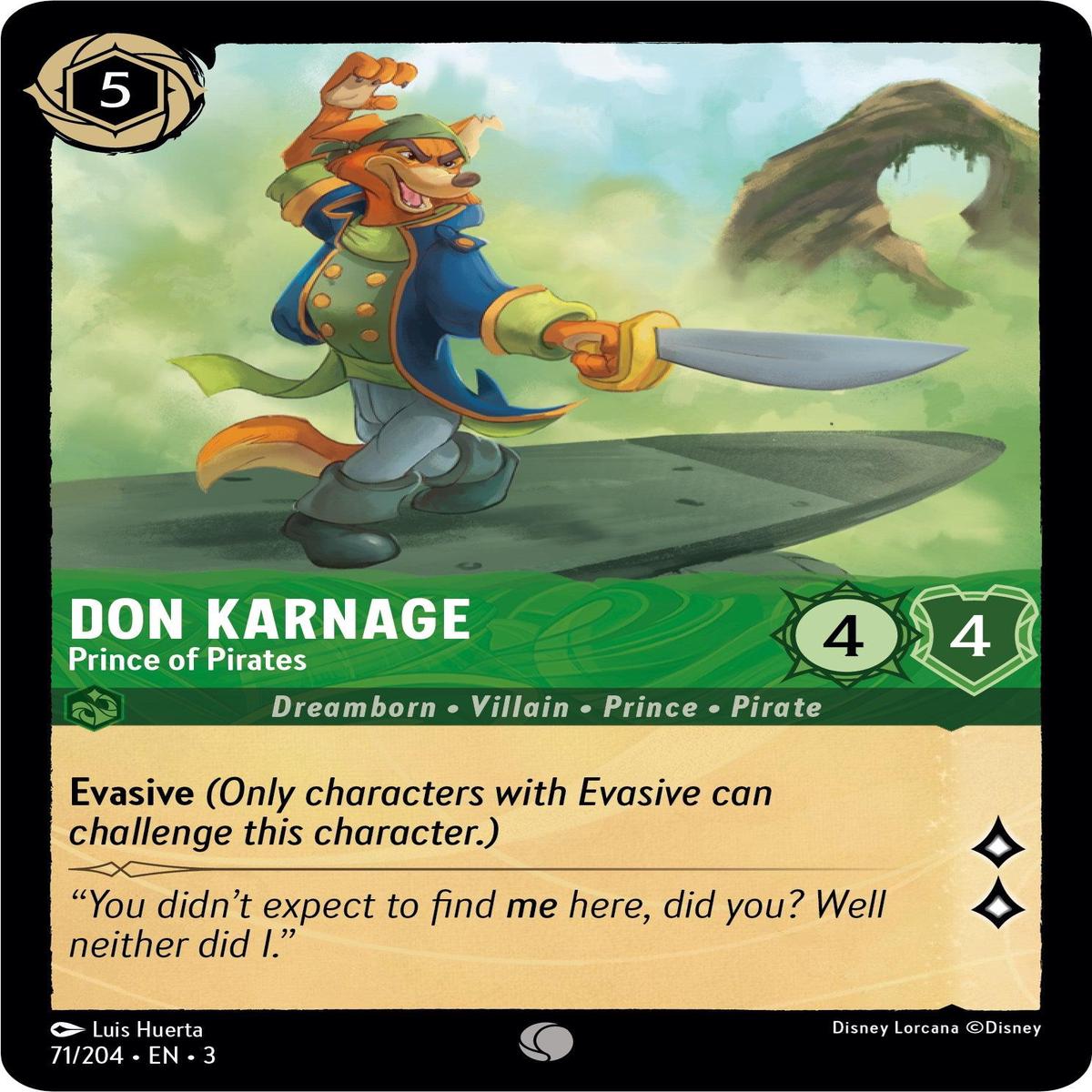 Don Karnage - Prince of Pirates (71204) - Into the Inklands