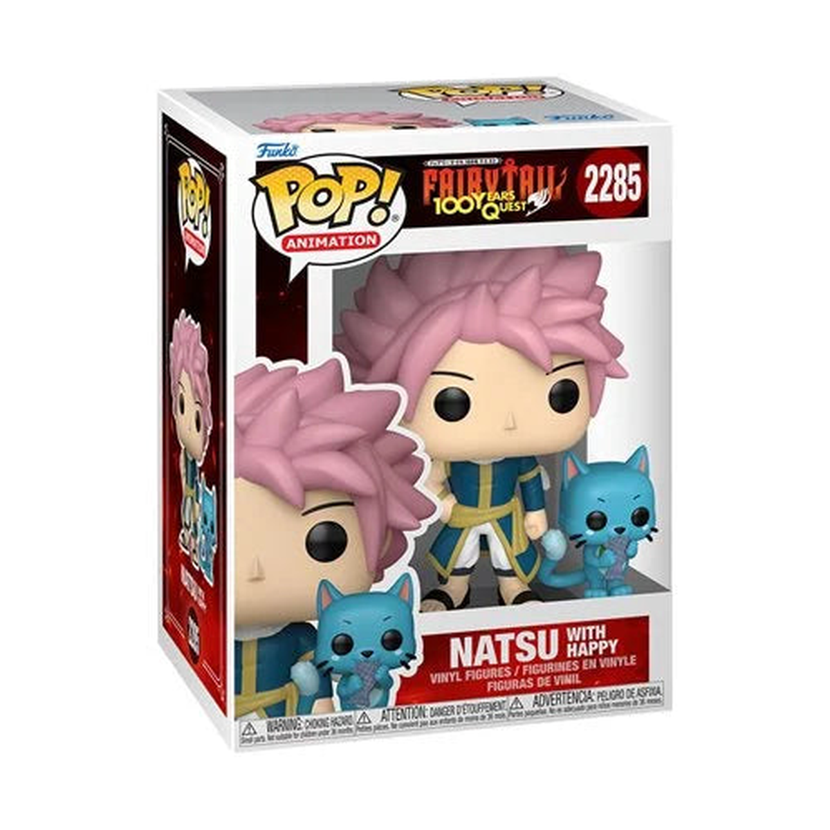 Funko POP Animation Fairy Tail 100 Year Quest - Natsu with Happy 2285