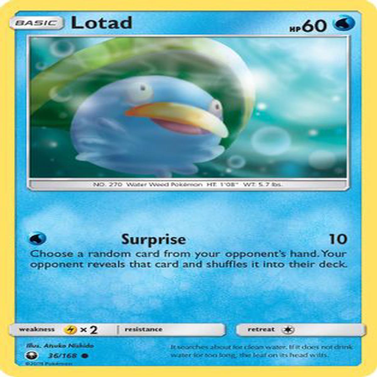 Lotad 036168 - SM Celestial Storm