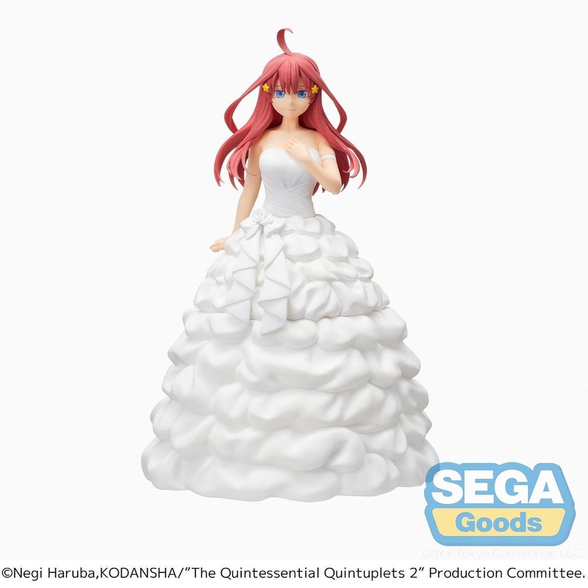 Quintessential Quintuplets Itsuki Nakano Bride Ver SPM Prize Figure - Official SEGA