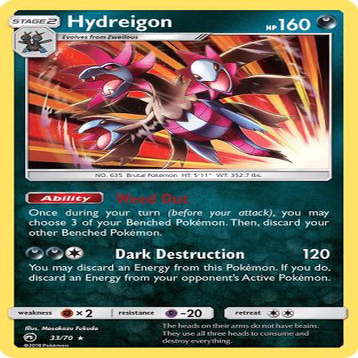Hydreigon 03370 - Dragon Majesty Holofoil