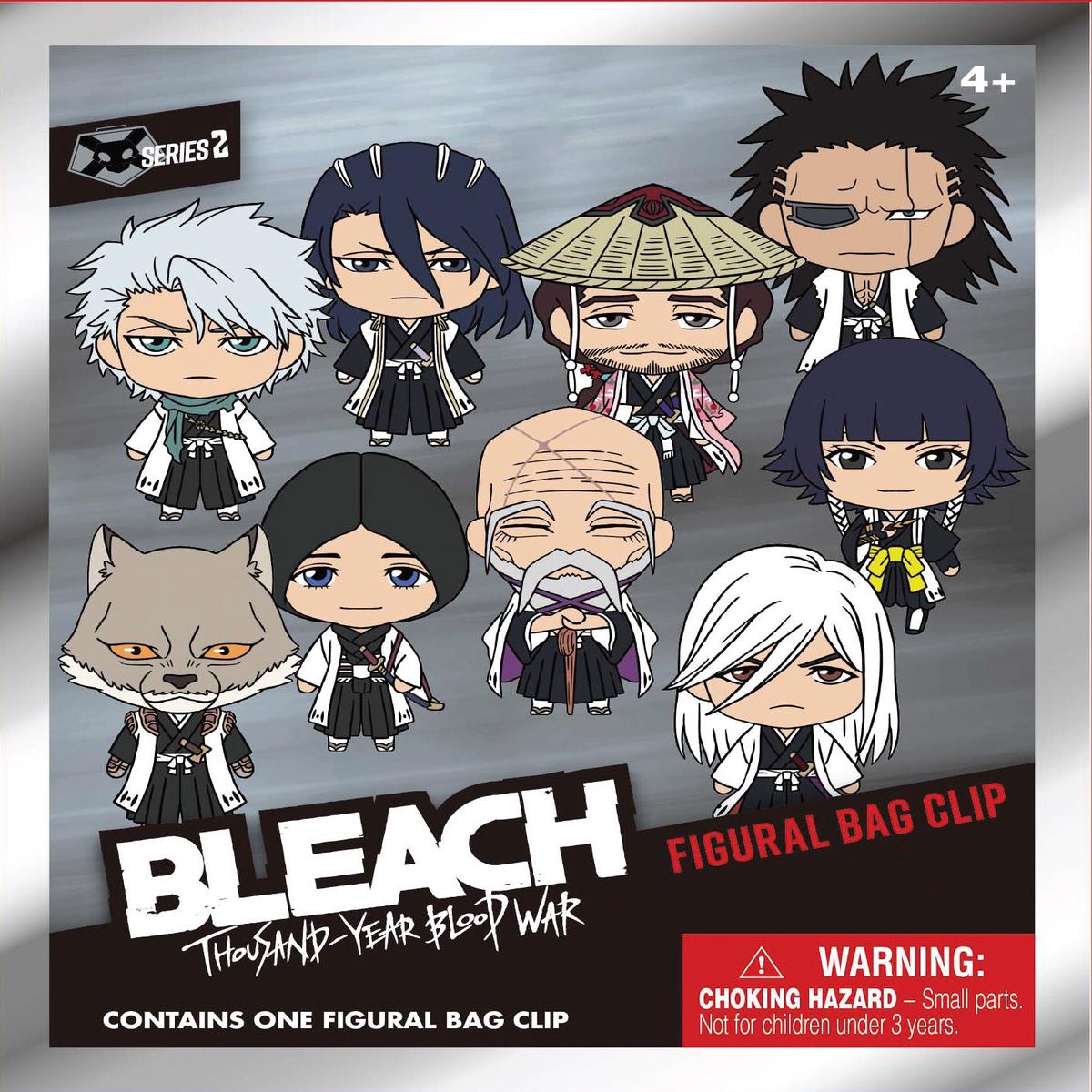 Bleach Thousand-Year Blood War 3D Foam Bag Clip Series 2 Blind Bag
