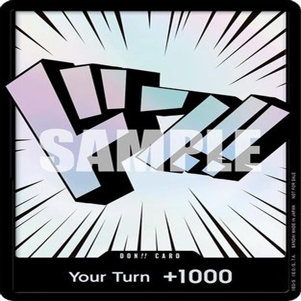 DON Card (3D Text) - One Piece Promotion Cards Foil
