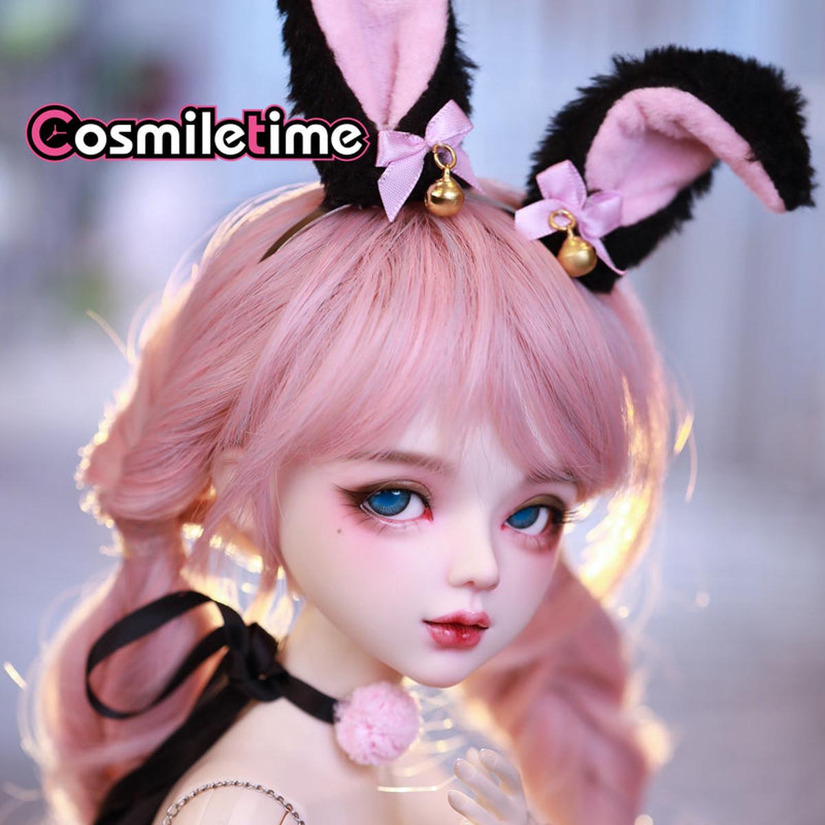 Little Rabbit Girl BJD Doll MJD 13 Doll Black Dress Toy for Girls Christmas Birthday Gift