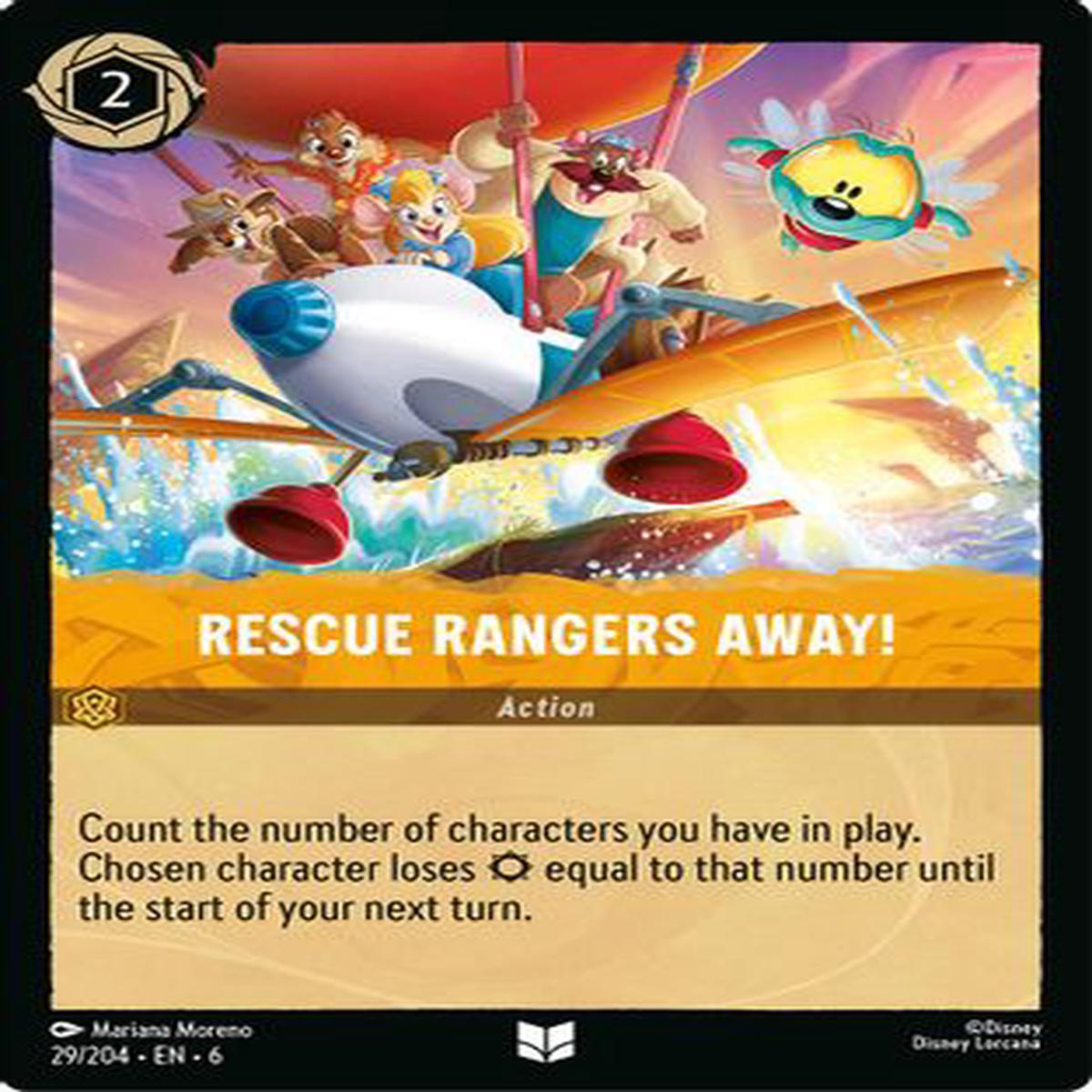 Rescue Rangers Away (29204) - Azurite Sea Cold Foil