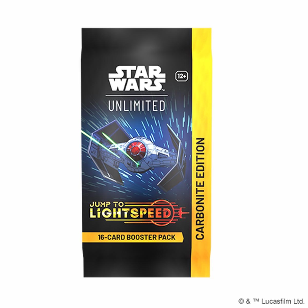 Star Wars Unlimited - Jump to Lightspeed Carbonite Booster Pack