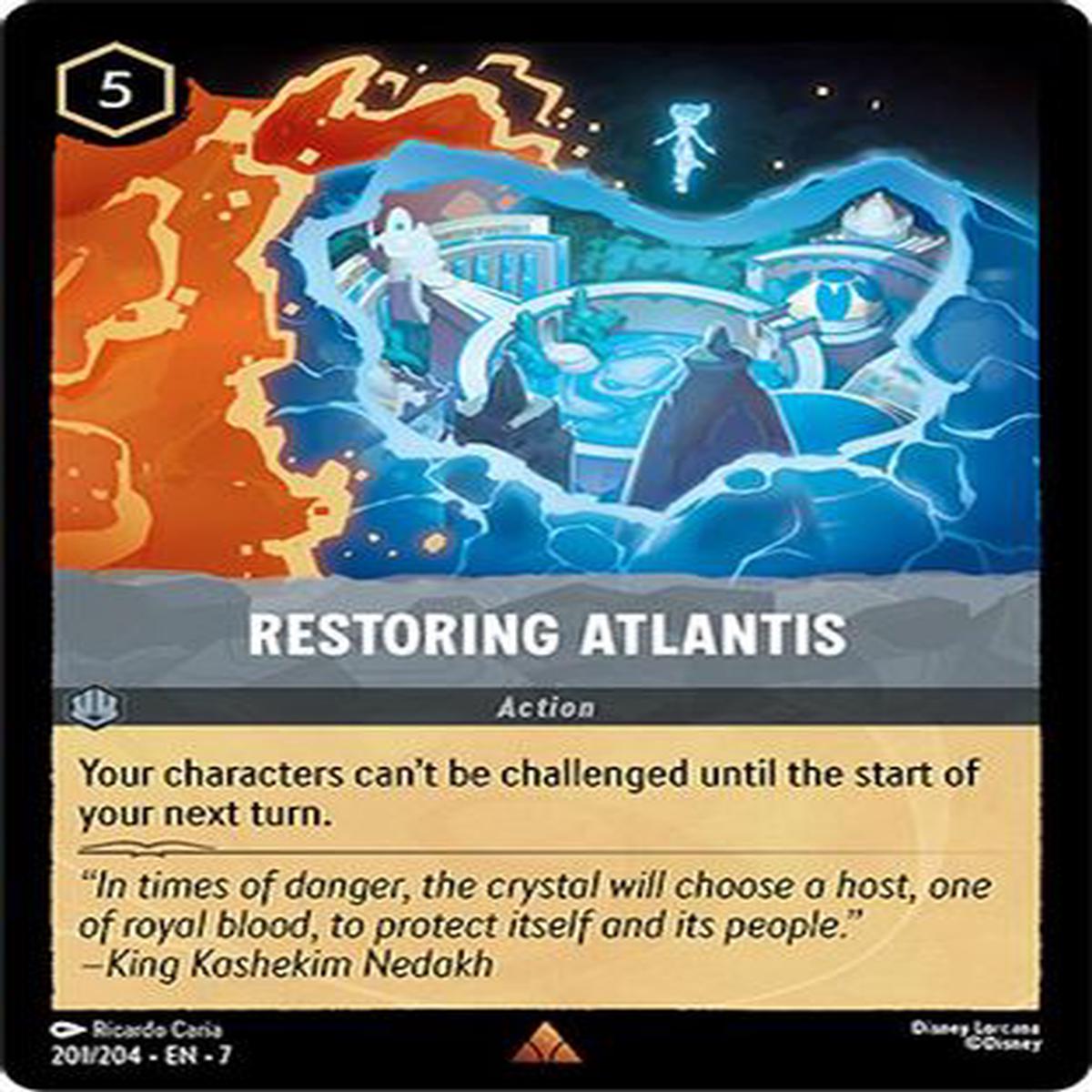 Restoring Atlantis (201204) - Archazias Island Cold Foil