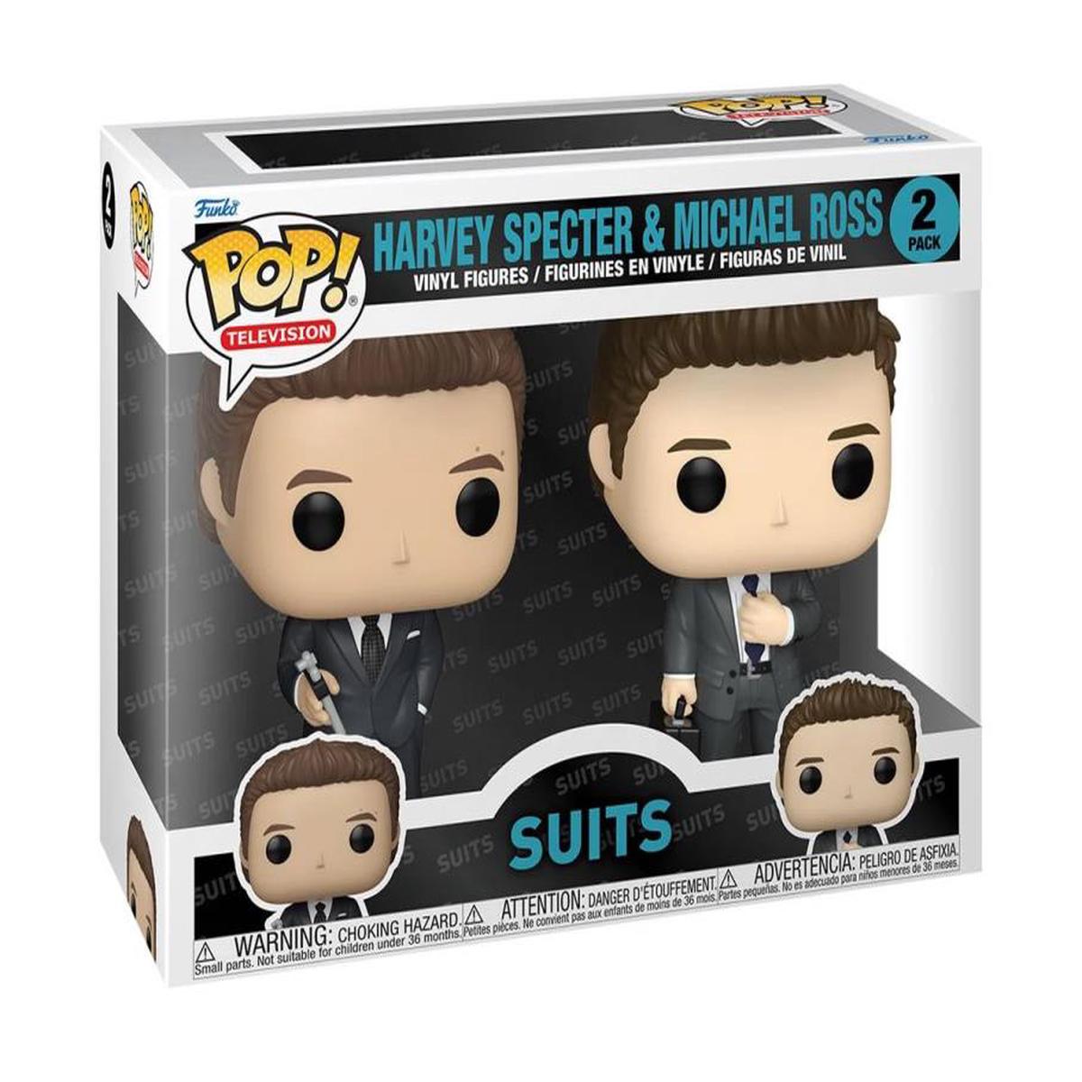 Funko POP Television Suits - Harvey Specter Michael Ross (2-Pack)
