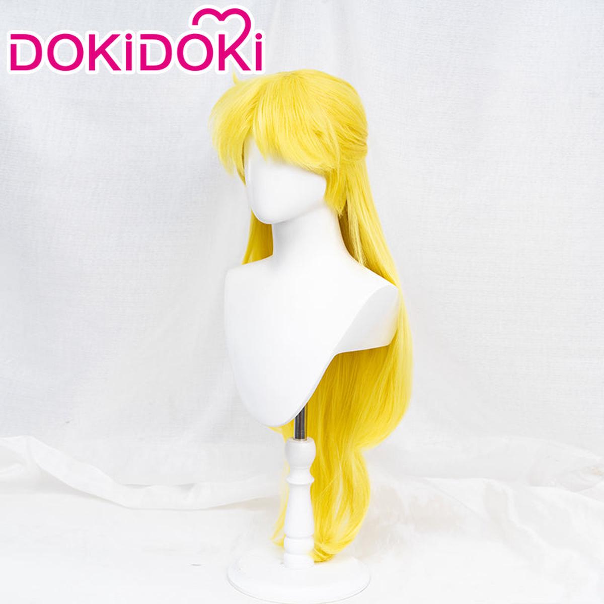 Ready For ShipDokiDoki Anime Cosplay Wig Long Yellow