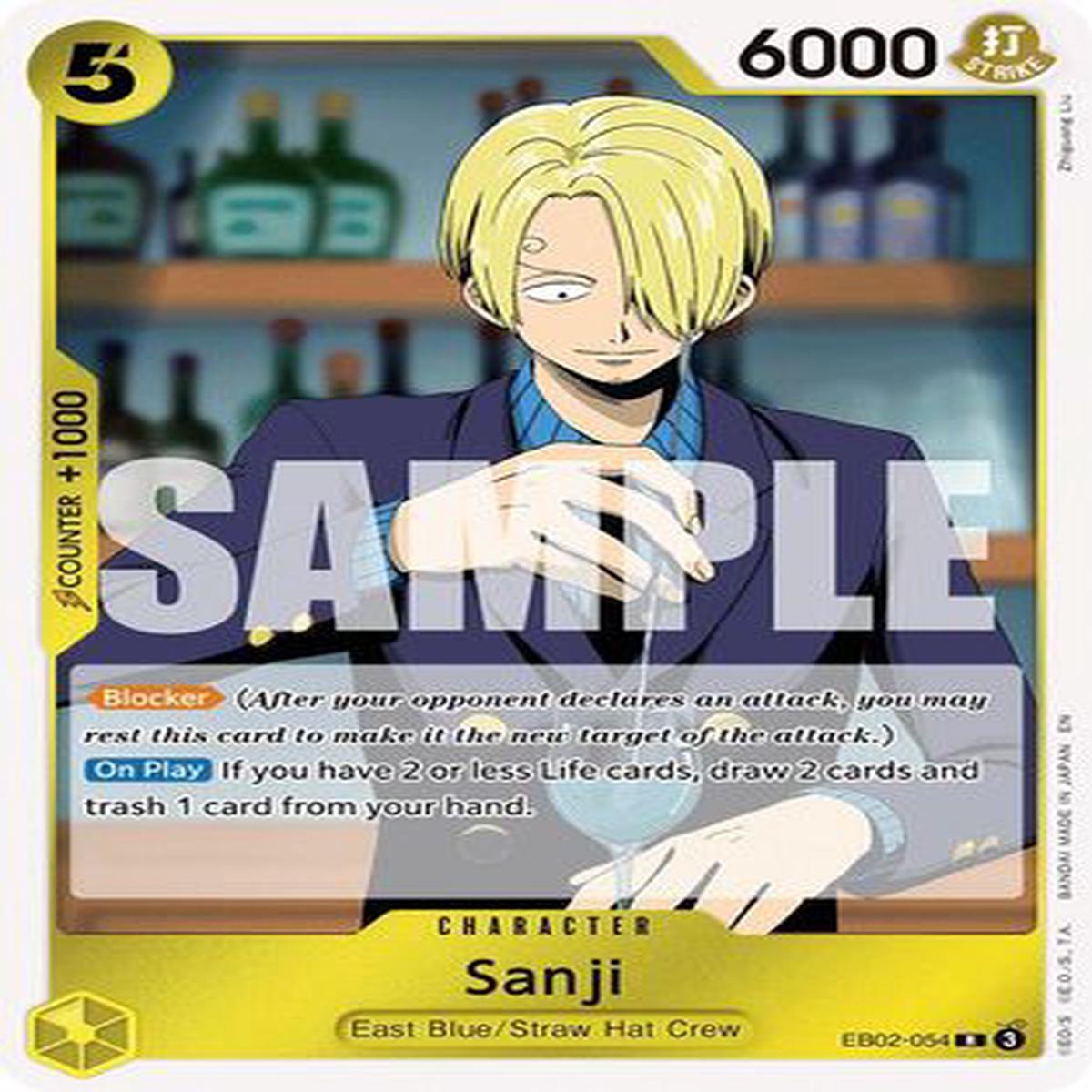 Sanji (EB02-054) - Extra Booster Anime 25th Collection Foil