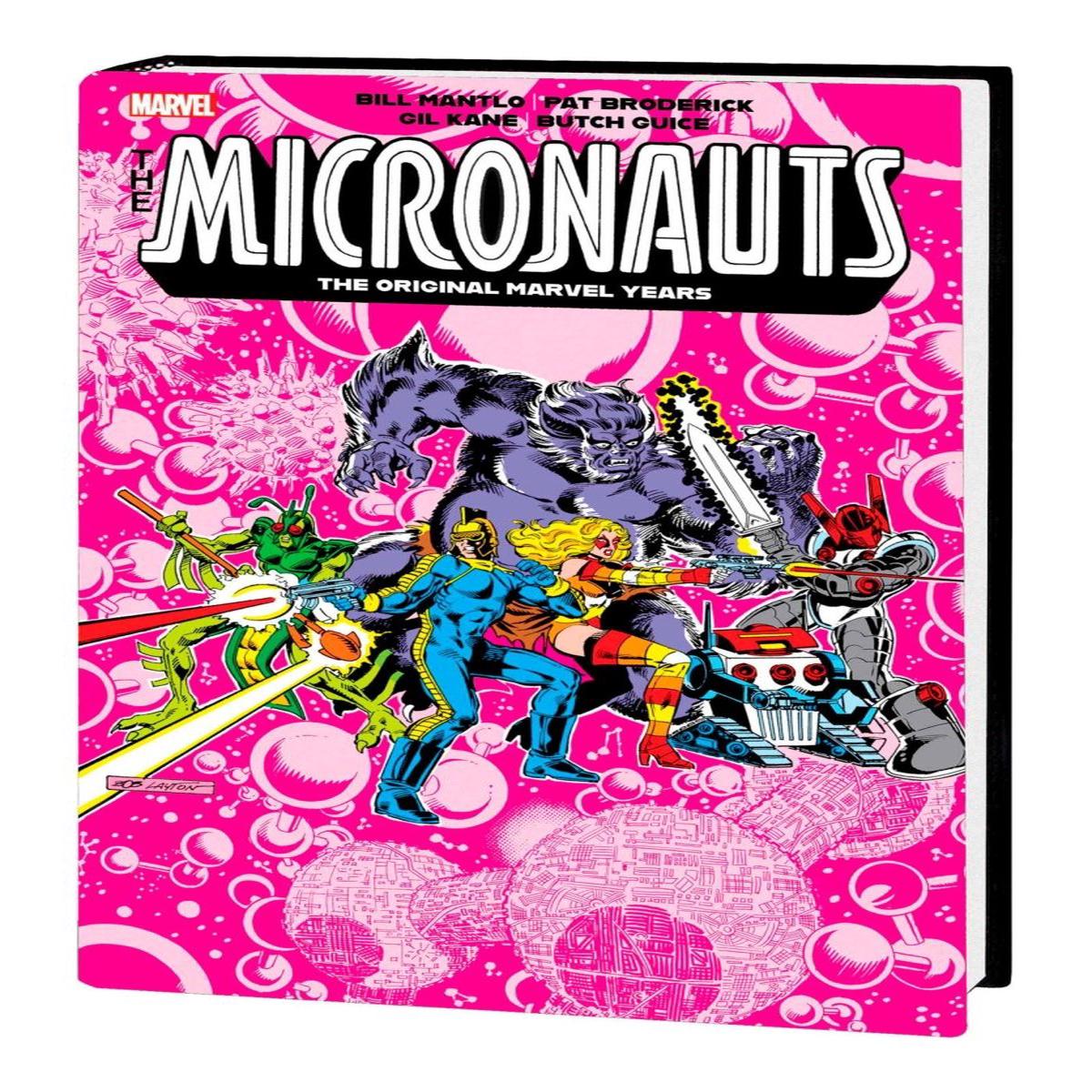 Micronauts: The Original Marvel Years Omnibus Vol. 2 Bob Layton Cover HC [DM Only]