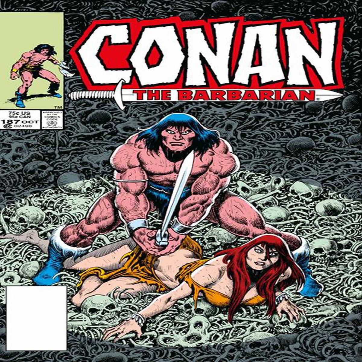 Conan The Barbarian The Original Comics Omnibus HC Vol 07 Direct Market Edition John Buscema Cover
