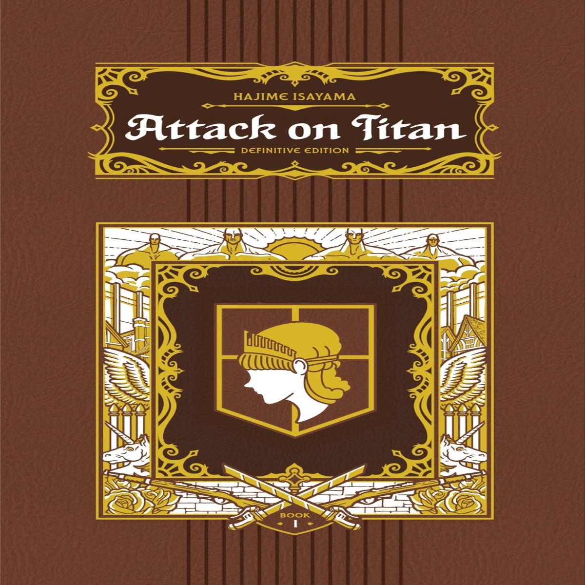 Attack On Titan Definitive Hardcover Collection 1 (Vol. 1-3) HC *PRE-ORDER*