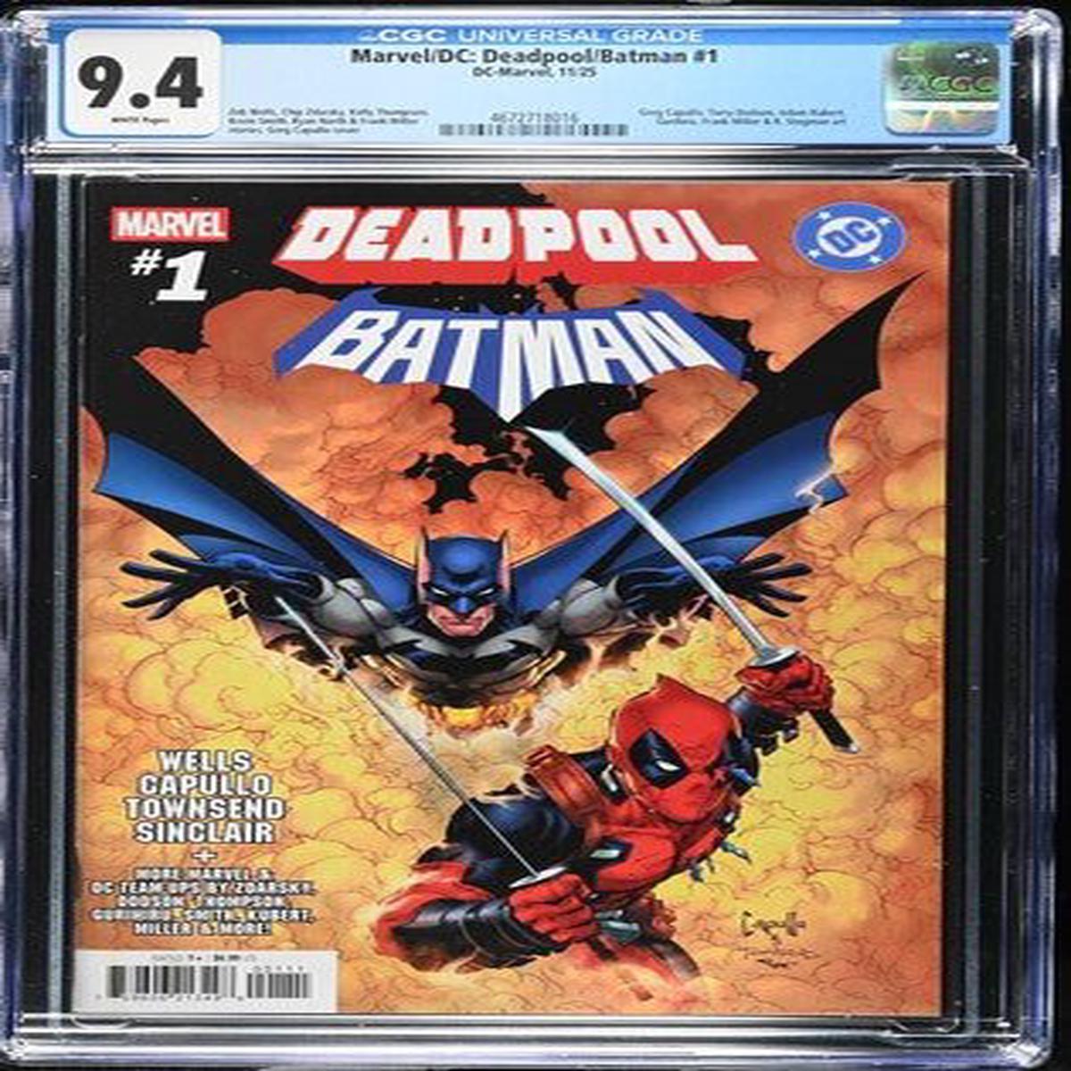 Marvel / DC: Deadpool / Batman #1 CGC 9.4