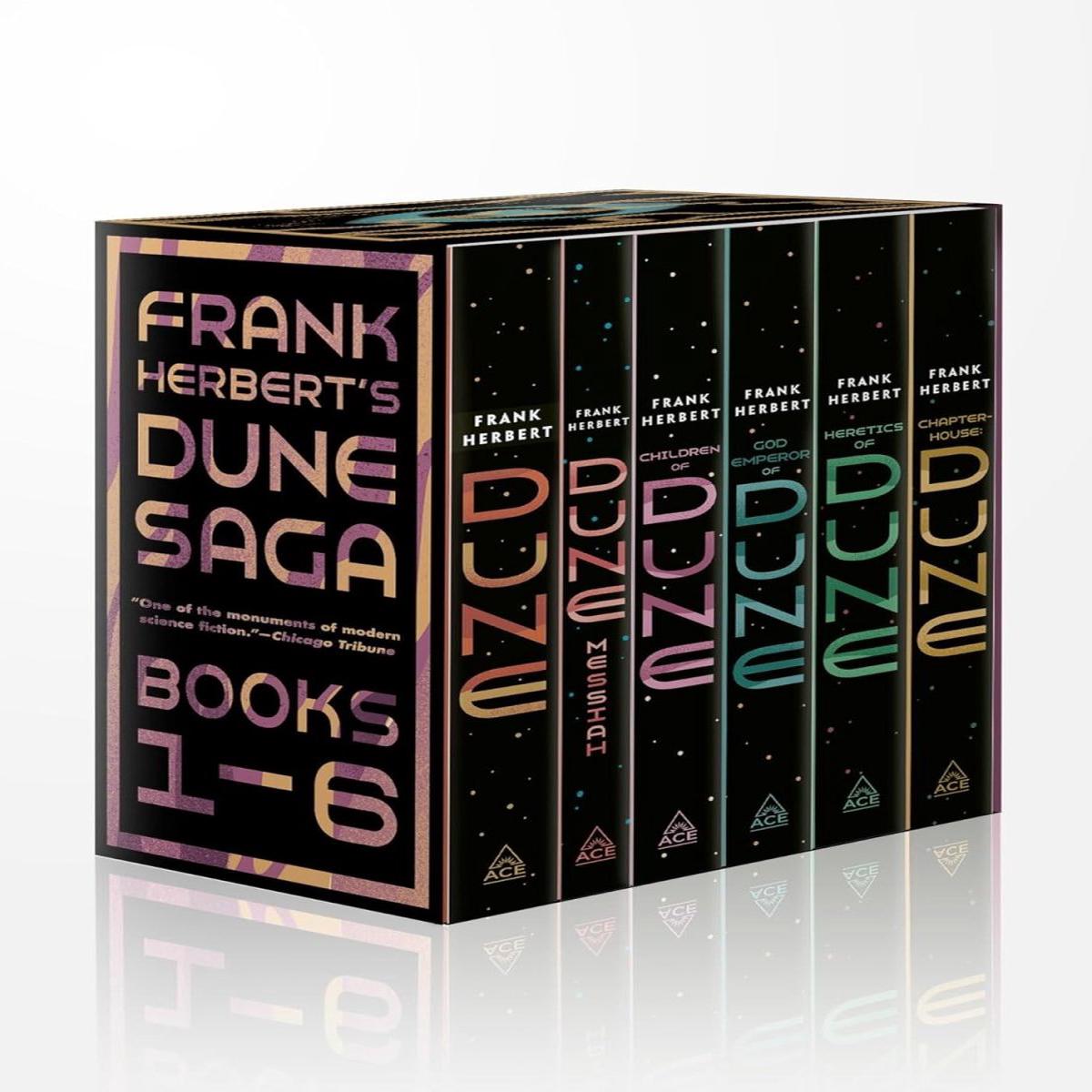 Frank Herbert's Dune Saga 6-Book Boxed Set (Novel)
