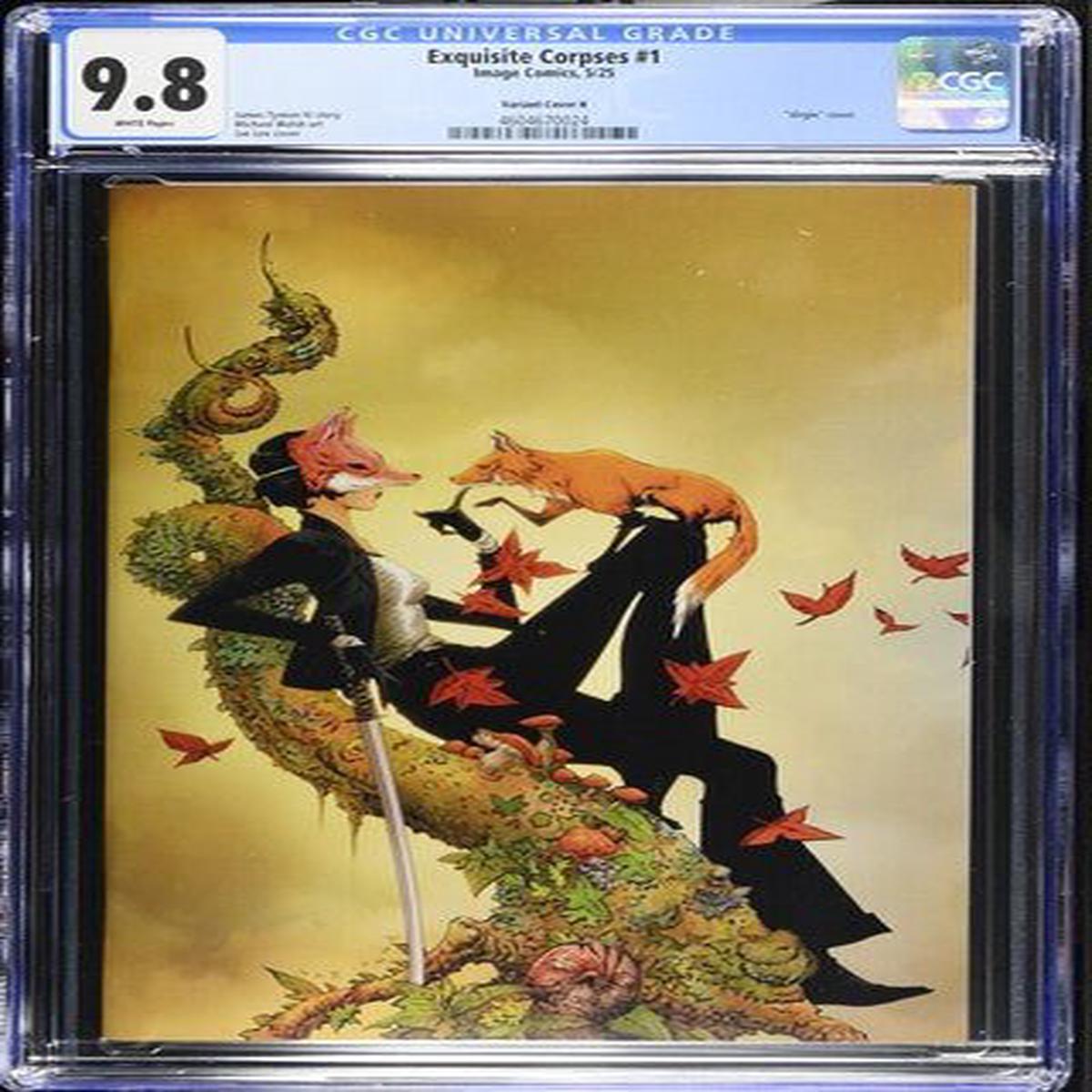Exquisite Corpses #1 1:100 Jae Lee Incentive Virgin Variant CGC 9.8