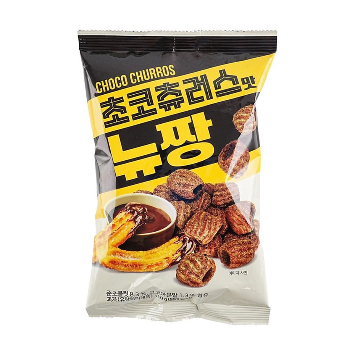 JAYONE Choco Churros Snack 39oz - Korean Crunchy Chocolate Churro Sticks