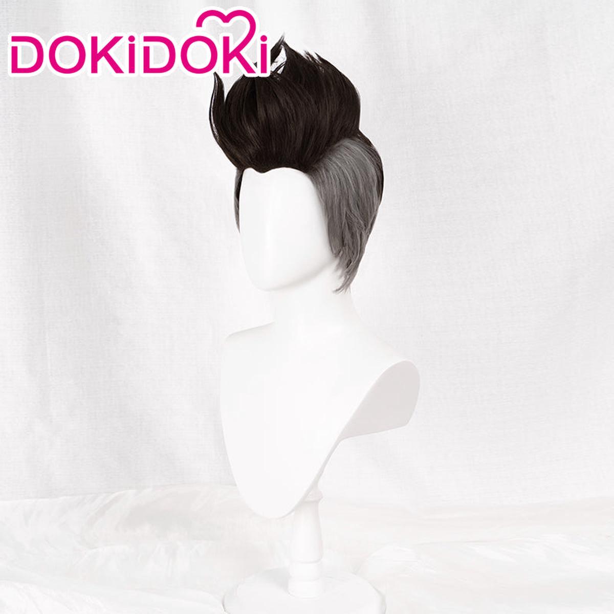 Ready For ShipDokiDoki Anime Cosplay Wig Short Black Men