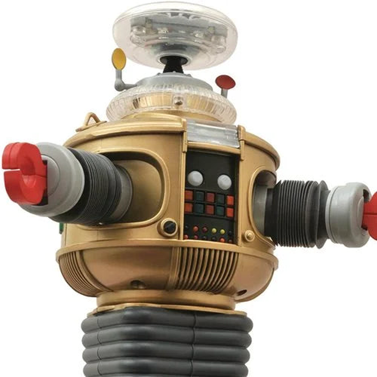 Lost In Space Golden B-9 - Electronic Robot Figure Diamond Select