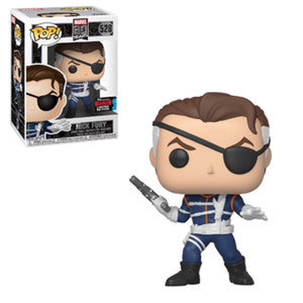 Funko POP Marvel 80th - First Appearance Nick Fury Vinyl Figure 528 Fall Convention Exclusive READ DESCRIPTION