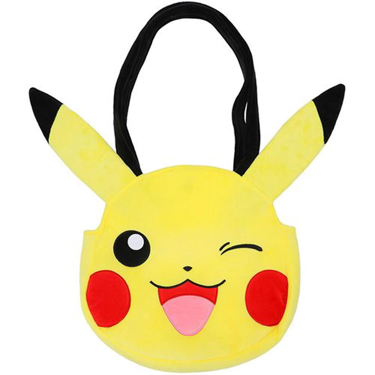 Pokemon Pikachu Plush Tote Bag Bioworld