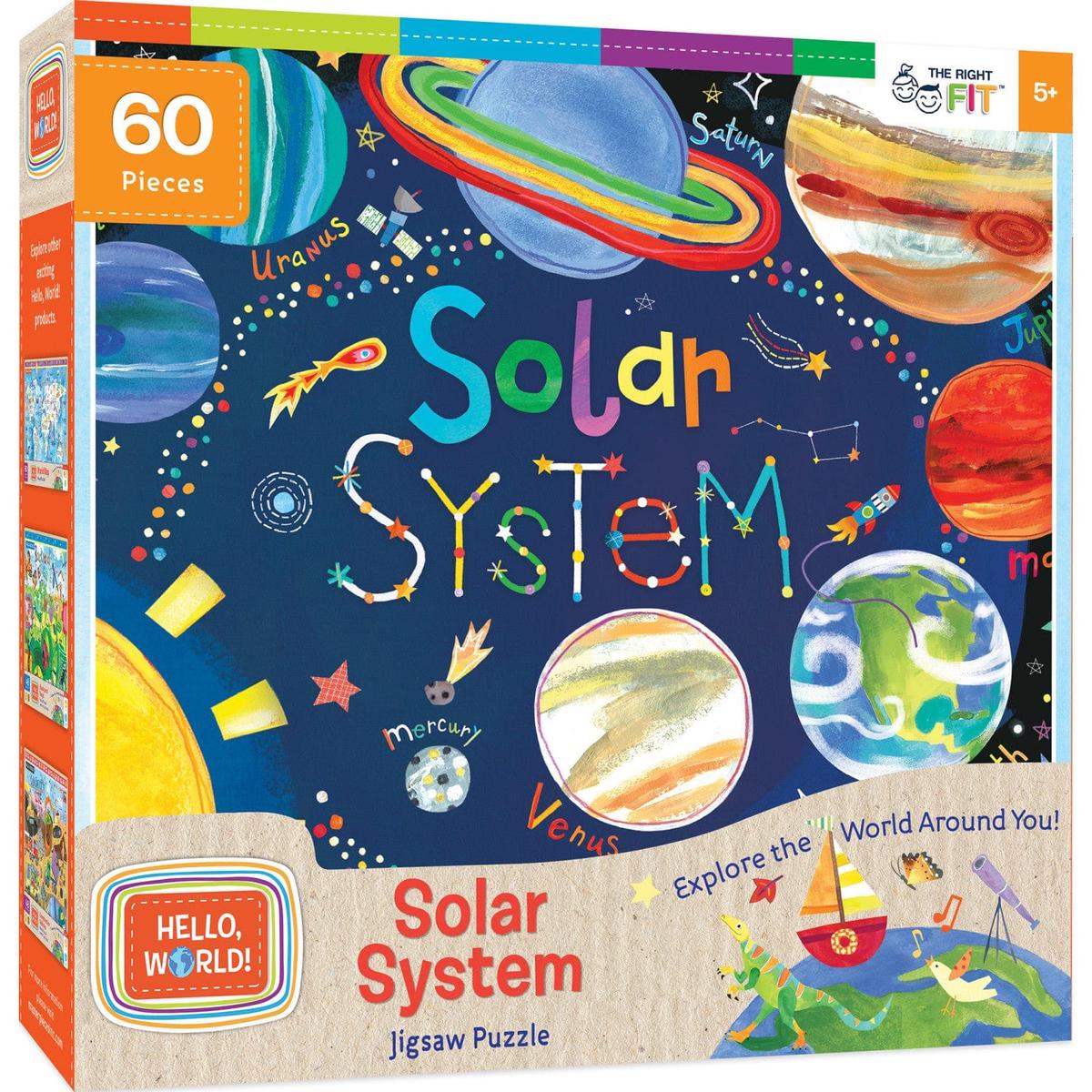 Hello World - Solar System 60 Piece Jigsaw Puzzle