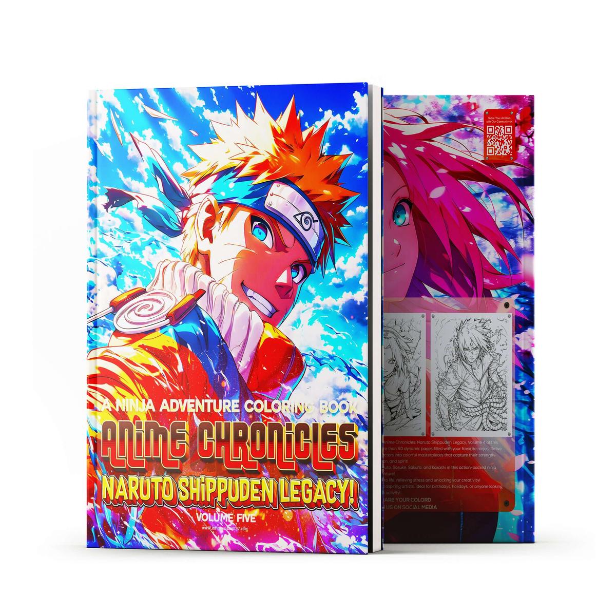 Anime Chronicles Naruto Shippuden Legacy A Ninja Adventure Coloring Book PDF