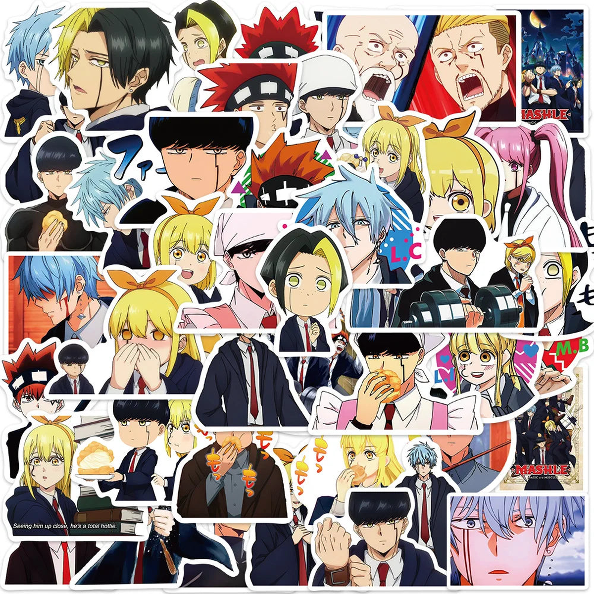 Characters - Sticker - Mashle Magic and Muscles