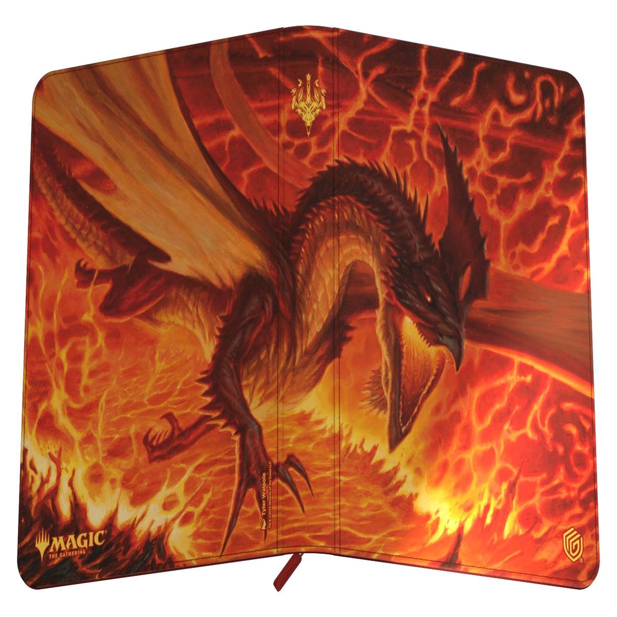 Ultimate Guard Zipfolio 360 Xenoskin - Tarkir Dragonstorm (Magmatic Hellkite)