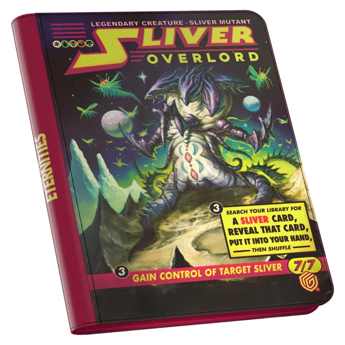 Ultimate Guard Zipfolio 360 Xenoskin - Edge of Eternities (Silver Overlord)