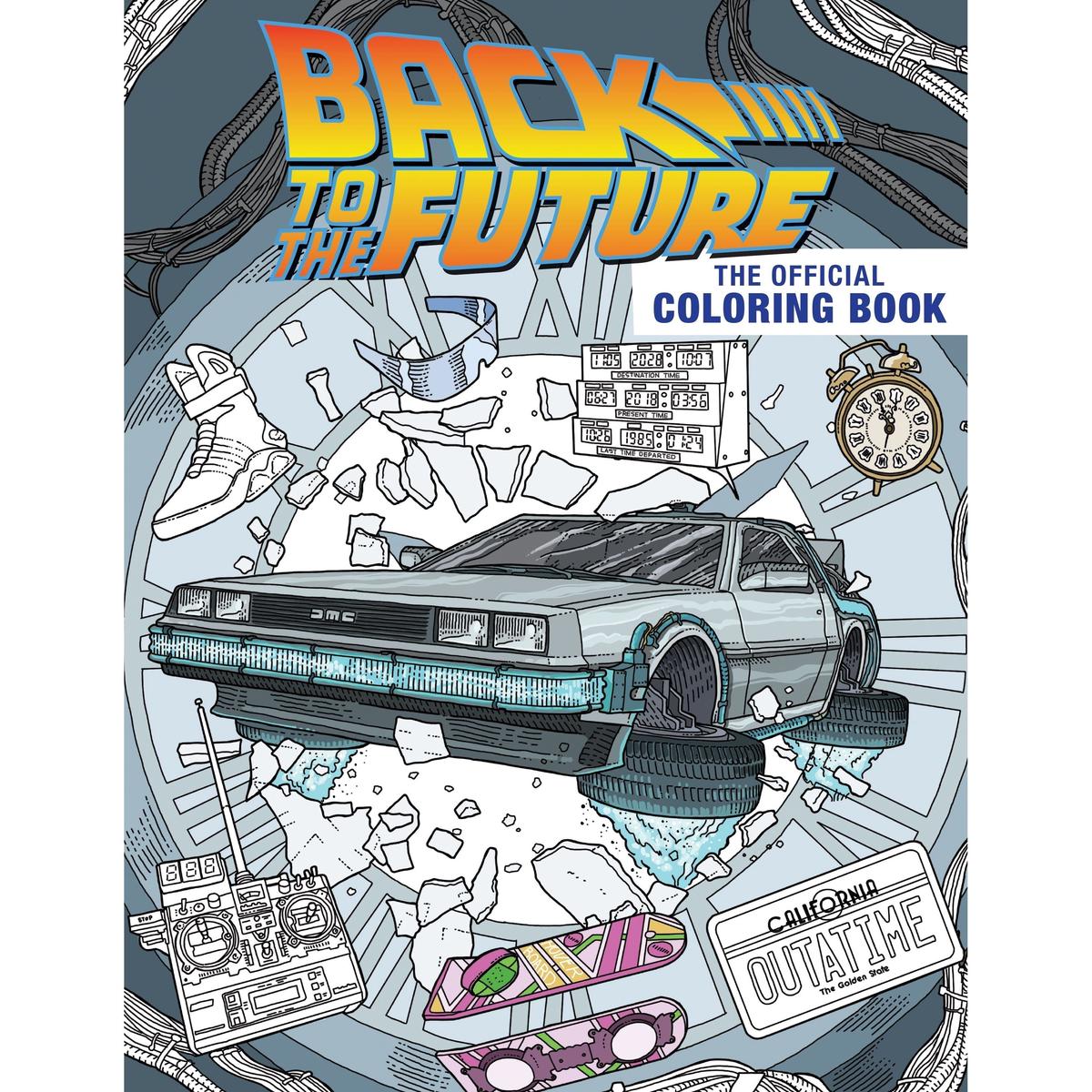 Back to the Future The Official Coloring Book
