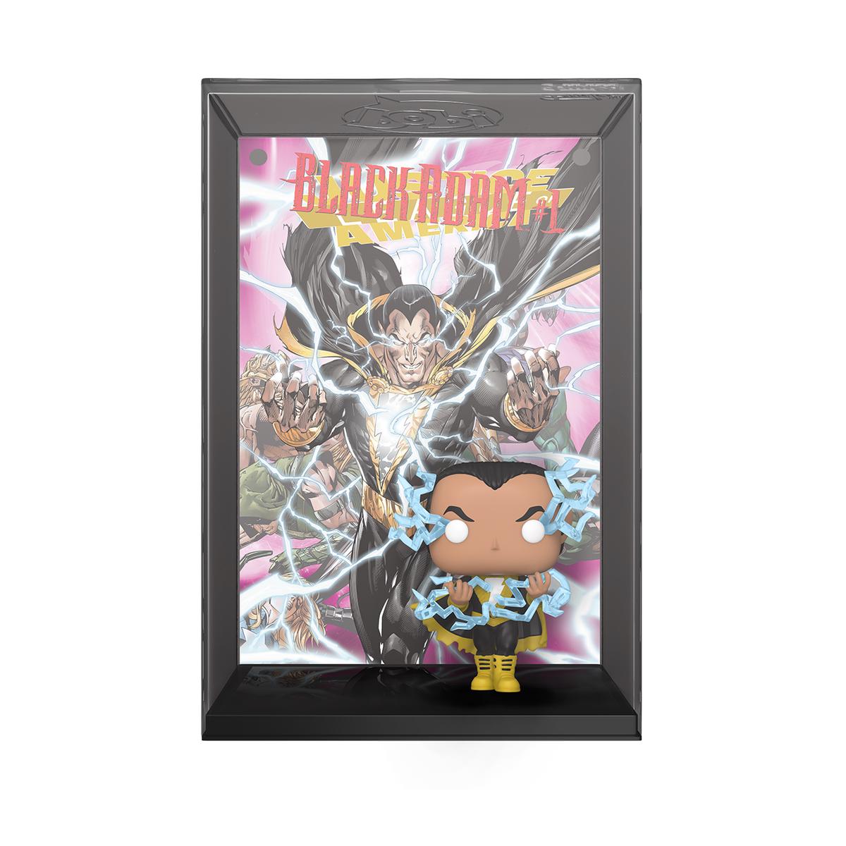 Funko Pop Covers DC Comics Justice League Of America - Black Adam 1 Glow-In-The-Dark