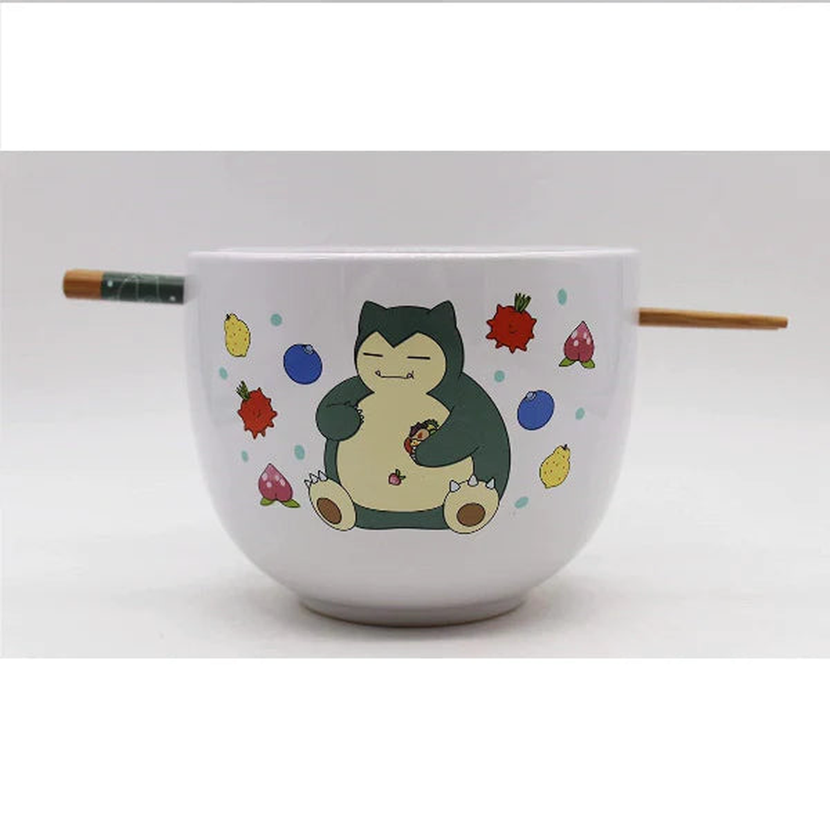 Snorlax Pokmon Ramen Bowl Chopsticks