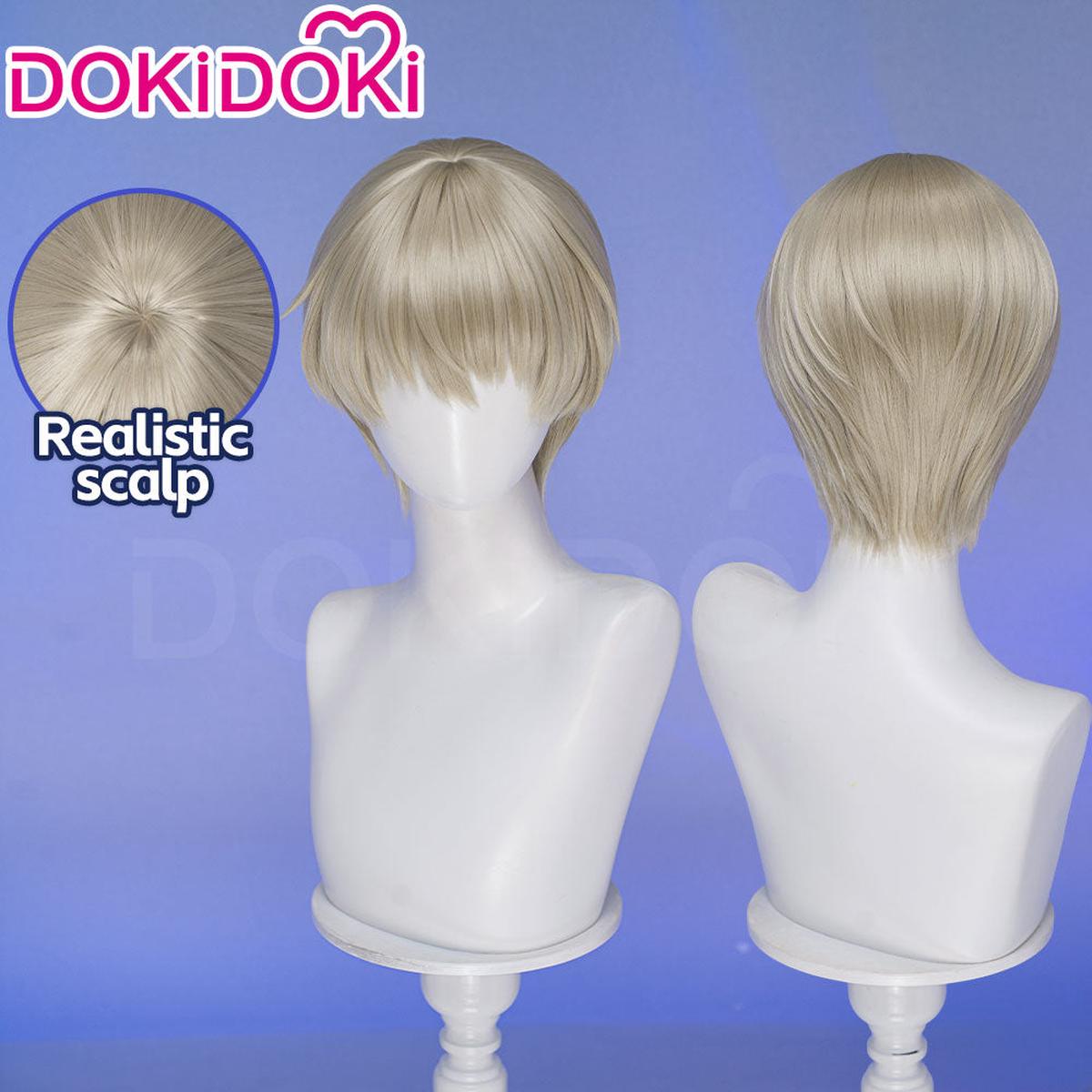 Ready For ShipDokidoki Anime Cosplay Wig Men Short Halloween