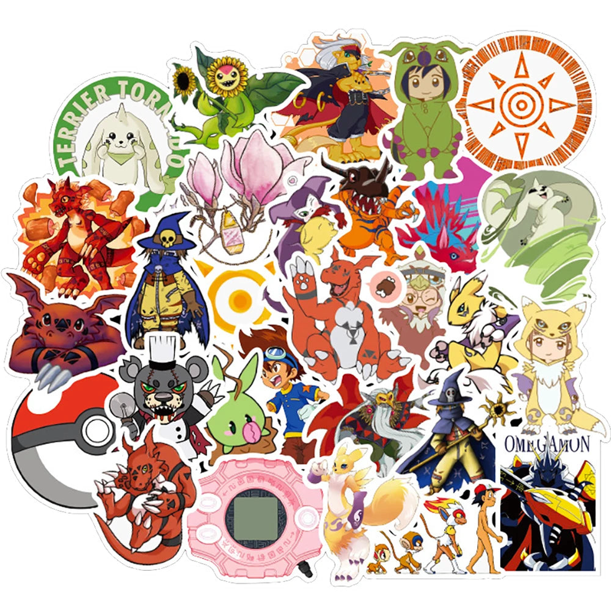 Characters - Sticker - Digimon