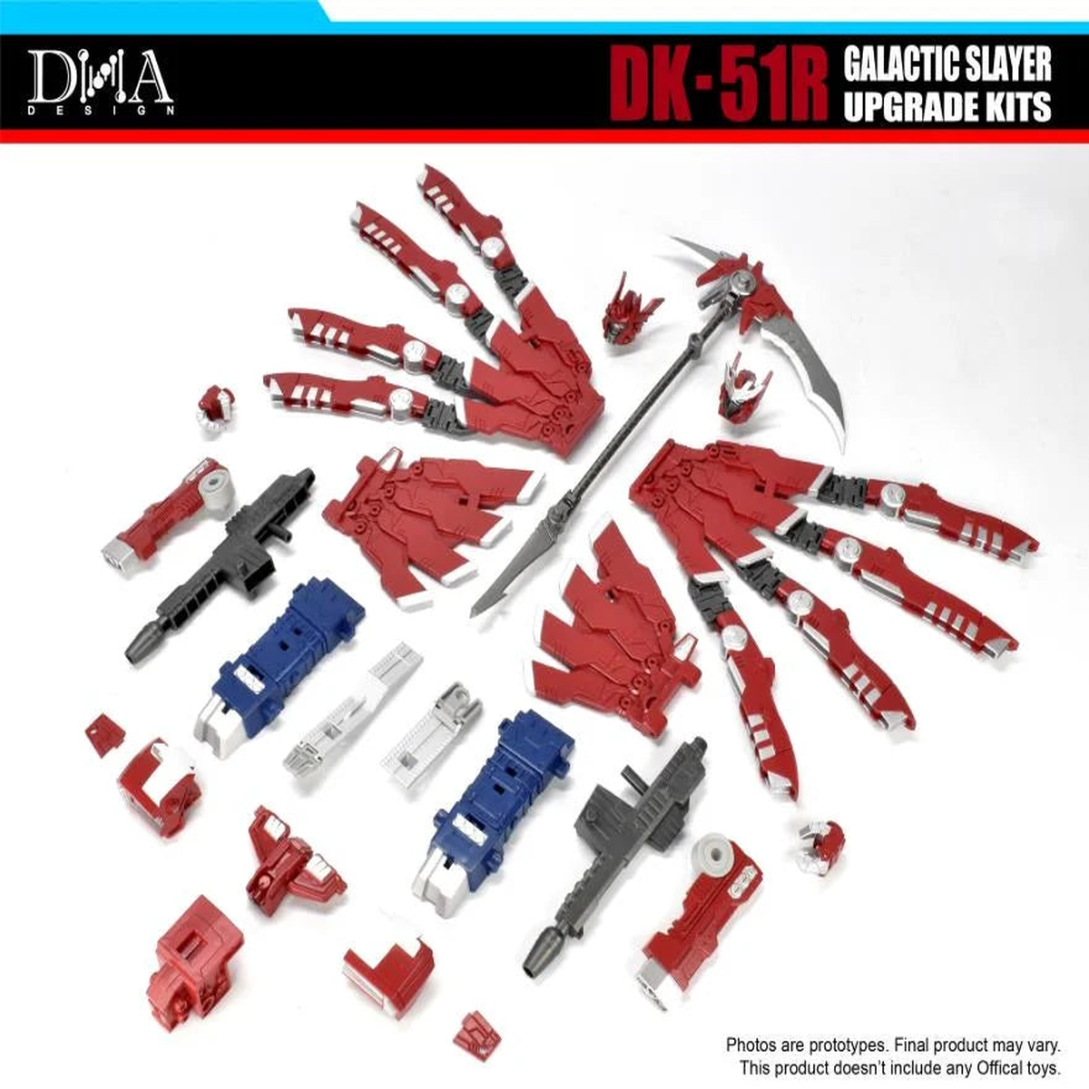 DNA Designs - DK-51R - Upgrade Kit for WFC-S40 Optimus Prime