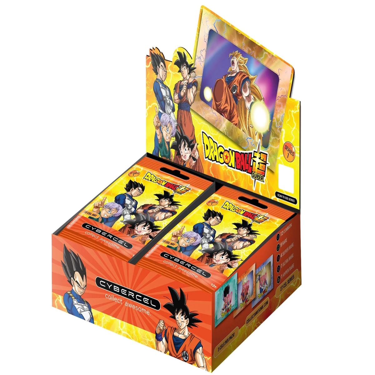 Dragon Ball Super Cybercel Trading Cards (2-Pack)